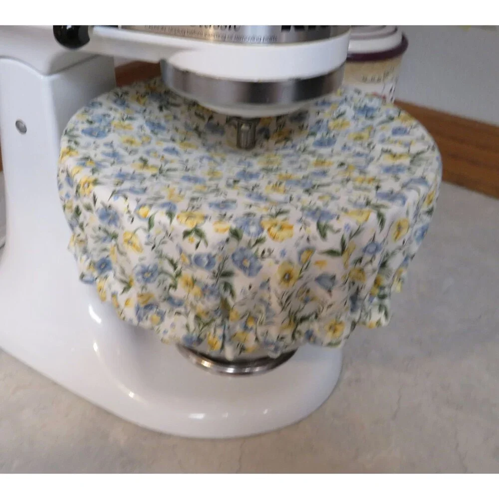 Kitchenaid Bowl Cover Reversible Boho Patchwork and Country Floral  Bowl Cover